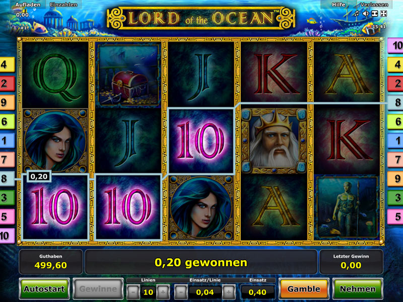 Slot Spielen Machine Lord Ocean