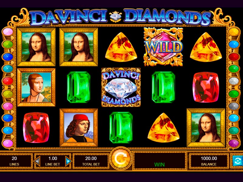 Da Vinci Diamonds Spielautomat Übersicht auf Sizzling-hot-deluxe-777