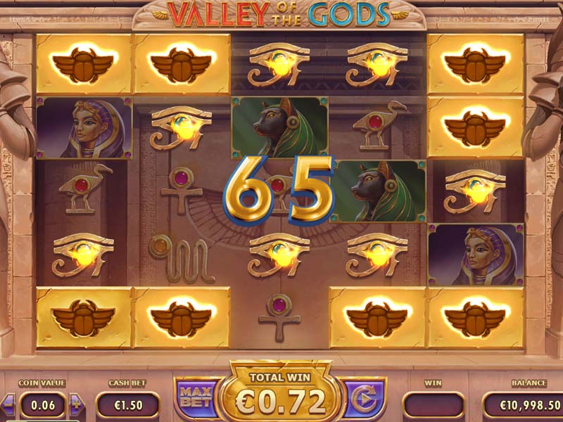 Valley of the Gods Spielautomaten Online kostenlos