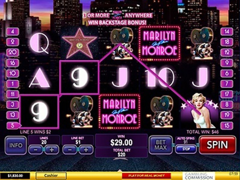 Das Beste Online-Slotspiel Marilyn Monroe im Internet-Spielhaus im Jahre 2022