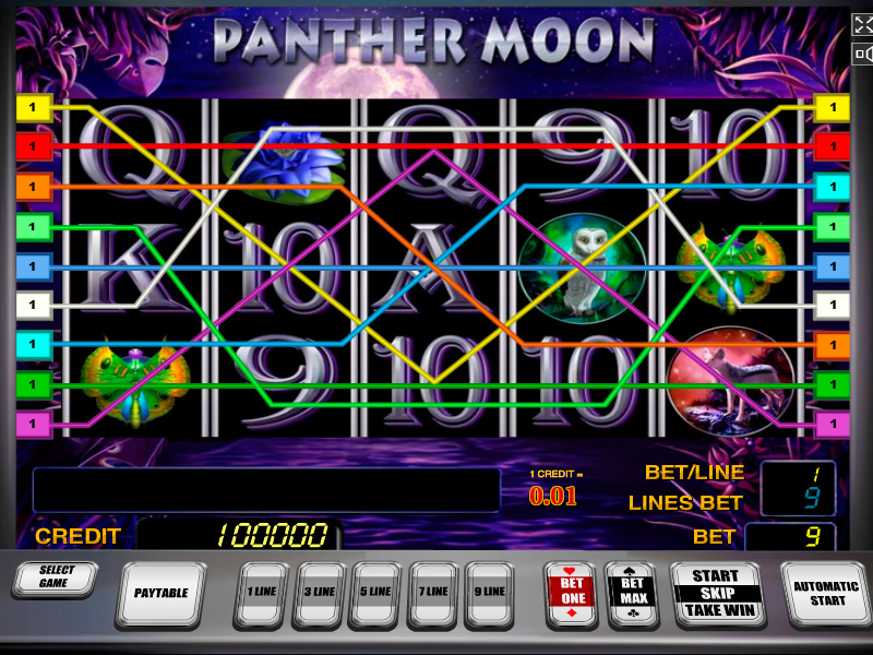 Das Beste Online-Slotspiel Panther Moon im Internet-Spielhaus im Jahre 2022