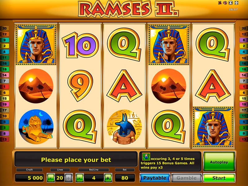 Das Beste Online-Slotspiel Ramses 2 im Internet-Spielhaus im Jahre 2022