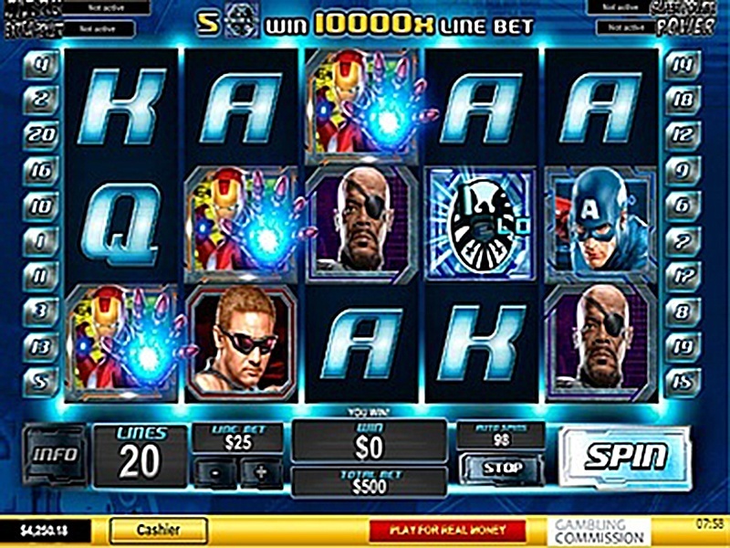Das Beste Online-Slotspiel The Avengers im Internet-Spielhaus im Jahre 2022