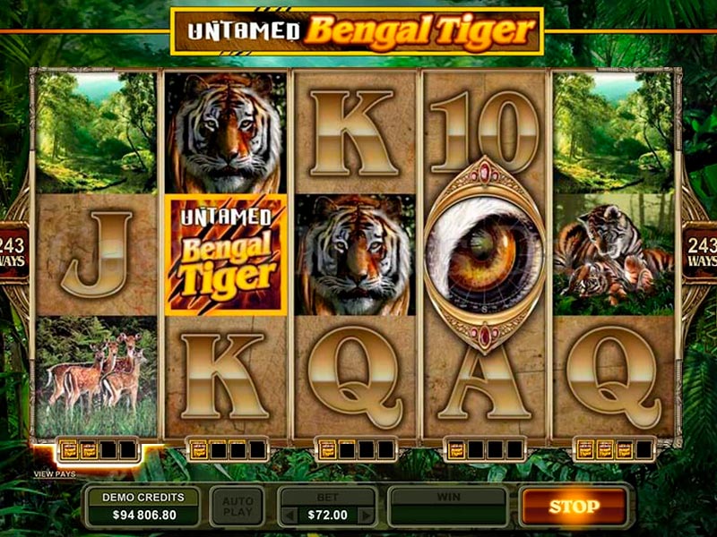 Das Beste Online-Slotspiel Untamed Bengal Tiger im Internet-Spielhaus im Jahre 2023