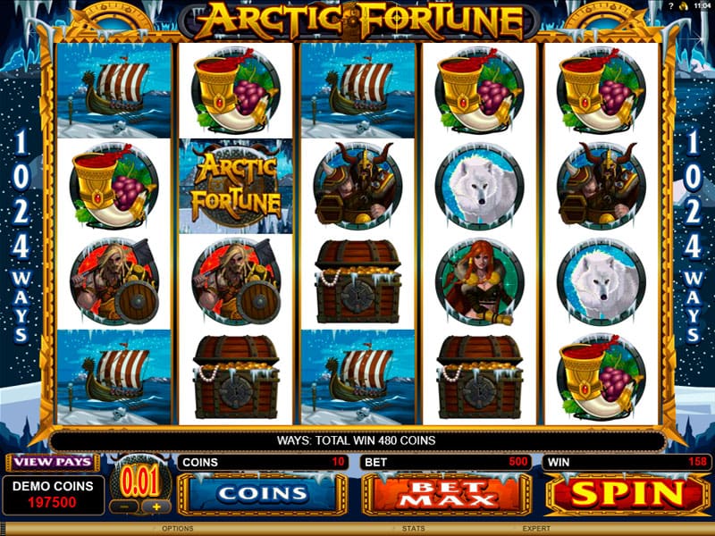 Zocken Sie Arctic Fortune Slot um Echtgeld mit einem Casino Bonus Code ohne Einzahlung