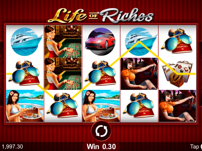 Zocken Sie Life Of Riches Slot um Echtgeld mit einem Casino Bonus Code ohne Einzahlung