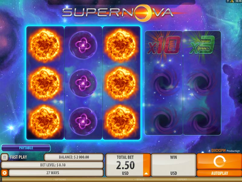Supernova Slot Übersicht auf Sizzling-hot-deluxe-777