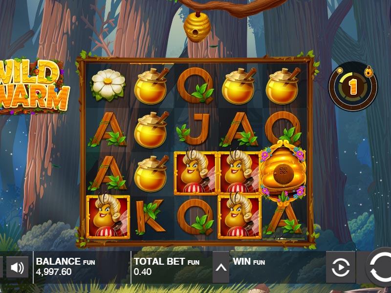 Zocken Sie Wild Swarm Slot um Echtgeld mit einem Casino Bonus Code ohne Einzahlung