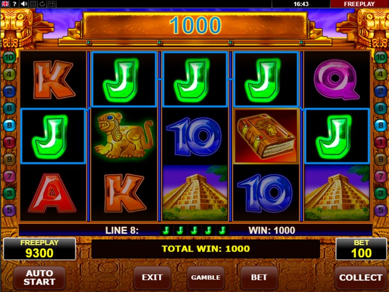 Zocken Sie Book Of Aztec Slot um Echtgeld mit einem Casino Bonus Code ohne Einzahlung